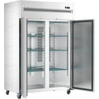 Avantco Z2-R-HC 54 inch Solid Door Stainless Steel Reach-In Refrigerator
