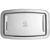 Koala Kare KB310-SSRE 41 5/16 inch x 26 1/4 inch Horizontal Recess Mount Stainless Steel Baby Changing Station / Table