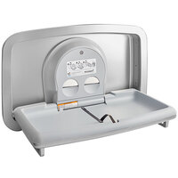 Koala Kare KB310-SSRE 41 5/16 inch x 26 1/4 inch Horizontal Recess Mount Stainless Steel Baby Changing Station / Table