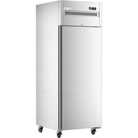 Avantco Z1-R-HC 29 inch Solid Door Stainless Steel Reach-In Refrigerator