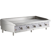 Cooking Performance Group GT-CPG-60-NL 60 inch Gas Countertop Griddle with Thermostatic Controls - 150,000 BTU