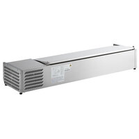 Avantco CPT-60 59 inch Countertop Refrigerated Prep Rail