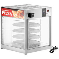 ServIt PDW18D2 18 inch Self-Service Pizza Warmer with 4-Shelf Rotating Rack