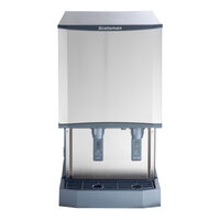 Scotsman HID540A-1 Meridian Countertop Air Cooled Ice Machine and Water Dispenser - 40 lb. Bin Storage