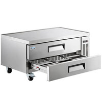 Avantco CBE-52-HC 52 inch 2 Drawer Refrigerated Chef Base