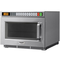 Panasonic NE-17521 Stainless Steel Commercial Microwave Oven - 208/230-240V, 1700W