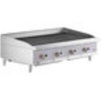 Cooking Performance Group CR-CPG-48-NL 48" Gas Countertop Radiant Charbroiler - 160,000 BTU