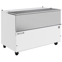 Beverage-Air SM58HC-W 58" White 1-Sided Cold Wall Milk Cooler