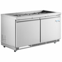 Avantco SS-CFT-60-HC 60" Stainless Steel Refrigerated Salad Bar / Cold Food Table