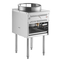 Cooking Performance Group WOKR16L Liquid Propane Wok Range with 16" Ring - 125,000 BTU