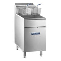 Imperial Range IFS-75NG Natural Gas 75 lb. Tube Fired Fryer - 175,000 BTU