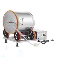 ProCut KMV-25 55 lb. Electric Meat / Vegetable Vacuum Marinator - 110V, 1/6 hp