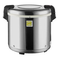 Thunder Group SEJ22000 50-Cup Rice Warmer with Stainless Steel Finish - 120V
