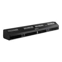 Boltic 72" Black Powder Coat Air Curtain with Plunger Door Switch