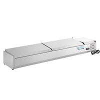 Avantco CPT-71 71" Countertop Refrigerated Prep Rail
