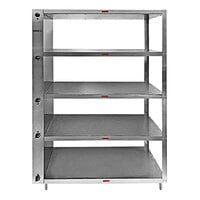 Nemco 6302-2 2-Shelf Stainless Steel Heated To-Go Shelf - 120V, 700W