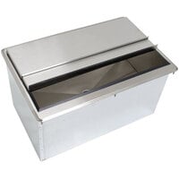 Advance Tabco D-24-IBL Stainless Steel Drop-In Ice Bin - 21" x 18"