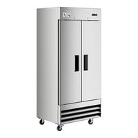 Avantco A-35F-HC 39 1/2" Solid Door Reach-In Freezer