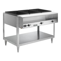 Vollrath 38103 ServeWell® Electric Three Pan Sealed Well Hot Food Table - 120V