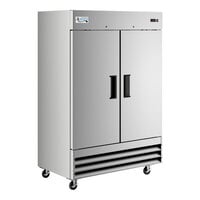 Avantco A-49F-HC 54" Solid Door Reach-In Freezer