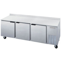 Beverage-Air WTR93AHC 93" Three Door Worktop Refrigerator