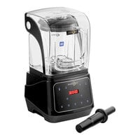 AvaMix Apex HBX1000 48 oz. 3 1/2 hp Programmable Commercial Blender with Touchpad and Sound Enclosure - 120V