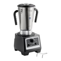 AvaMix BX1GRGV 3 3/4 hp 1 Gallon Stainless Steel Heavy Duty Commercial Food Blender with Variable Speed Controls - 120V