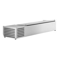 Avantco CPT-54 54" Countertop Refrigerated Prep Rail