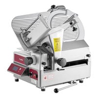 Estella SLAS13 13" Heavy-Duty Automatic Meat Slicer with Manual Use Option and Scale - 3/4 hp