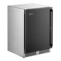 Perlick HC24FS-BS-STK 24" Black Single Door Undercounter Glass Chiller