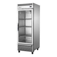 True TGN-1R-1G 29" Stainless Steel Glass Door Reach-In Refrigerator