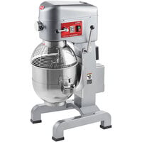 Avantco MX40H 40 Qt. Planetary Floor Mixer with Guard & Standard Accessories - 240V, 2 hp