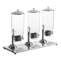 Choice 8 Liter Triple Canister Cereal Dispenser