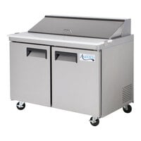 Avantco APT-48-HC 47" 2 Door Refrigerated Sandwich Prep Table