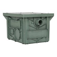 MIFAB LIL-50 Lil Max 100 lb. 50 GPM HDPE Grease Interceptor with No-Hub Outlet