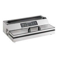 VacPak-It VME16SS Stainless Steel External Vacuum Packaging Machine with 16" Seal Bar - 120V, 550W