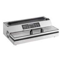 VacPak-It VME16SS Stainless Steel External Vacuum Packaging Machine with 16" Seal Bar - 120V, 550W