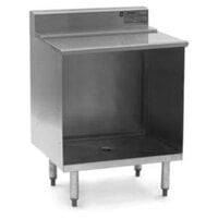 Eagle Group FBGR12-18 1800 Series 12" Modular Glass Rack Storage Unit with Flatboard Top