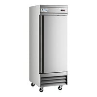 Avantco SS-1F-HC 29" Stainless Steel Solid Door Reach-In Freezer