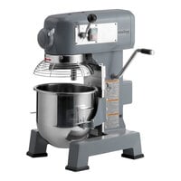 Ecoline by Hobart EMM10-1STD 10 Qt. Planetary Stand Mixer with Guard & Standard Accessories - 120V, 3/4 hp