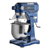 Waring Luna WSM20LT 20 Qt. Planetary Stand Mixer with Guard, Timer, and Standard Accessories - 120V, 1 hp