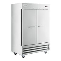 MainStreet Equipment BMR-49-F 54" Solid Door Reach-In Freezer