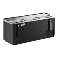 Avantco HBB-80-HC 80" Black Horizontal Bottle Cooler