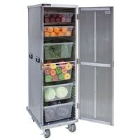 Cres Cor 109-1840 Aluminum 40 Pan End Load Enclosed Insulated Bun / Sheet Pan Rack - Assembled