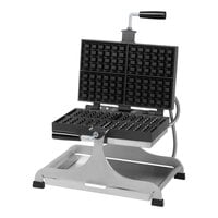 Krampouz WECCBEAT 4" x 6" Brussels Style Swivel Waffle Maker - 208 / 2600W
