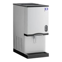 Manitowoc CNP0201A-161L 16 1/4" Air Cooled Countertop Nugget Ice Maker / Dispenser - 10 lb. Bin with Lever Dispensing - 115V
