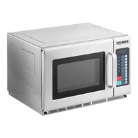 Solwave EM234GTQ-S00A00 Stackable Commercial Microwave with Large 1.2 cu. ft. Interior and Push Button Controls - 1,200W, 120V