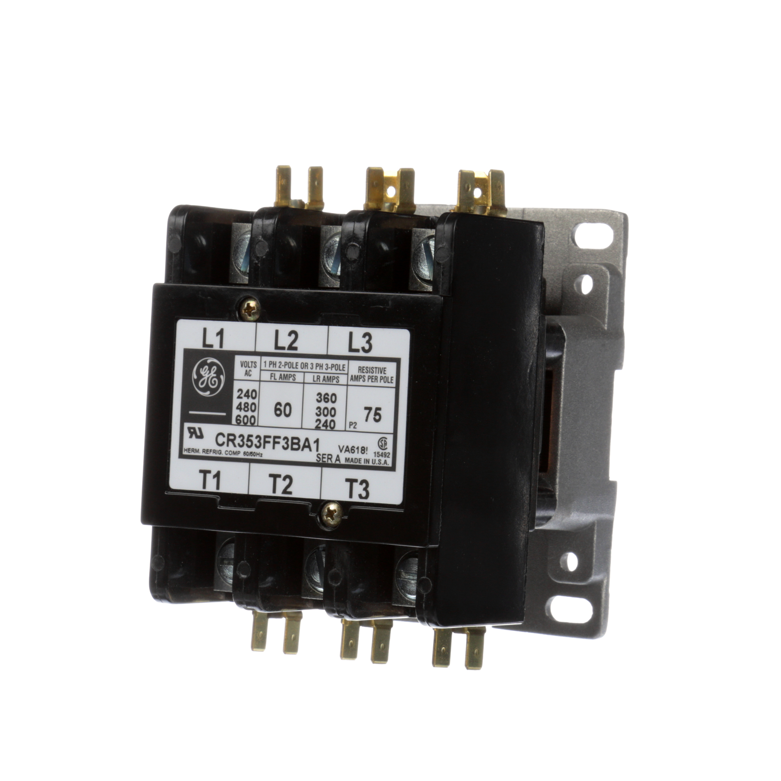 Cleveland 03506 Contactor;75 Amp;110v Open Con
