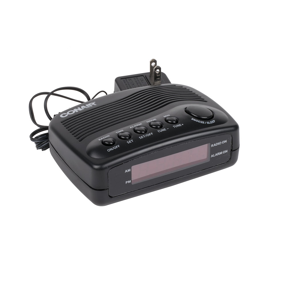 Conair WCR02 Clock Radio with Single Day Alarm