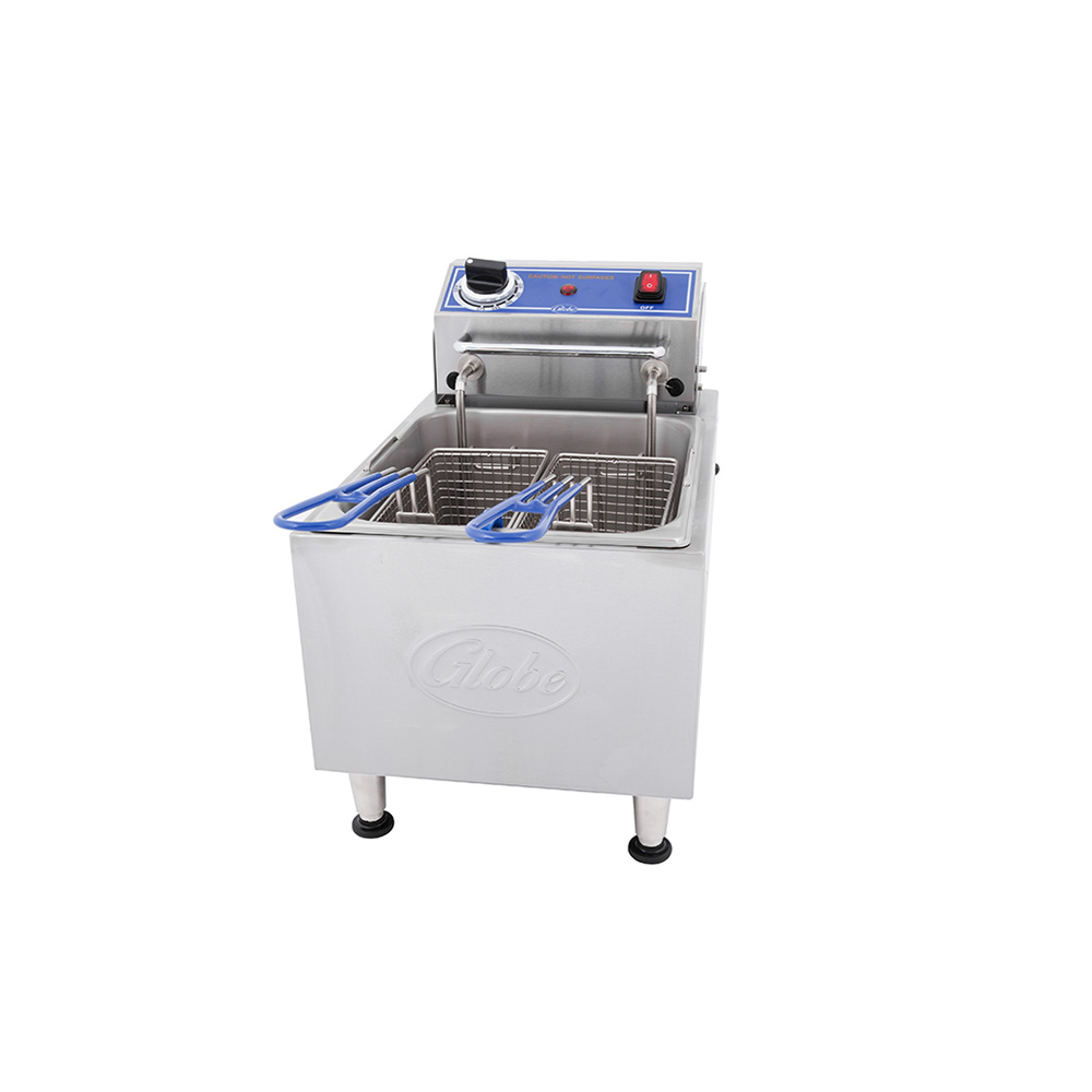 Globe PF10E 10 lb. Electric Countertop Fryer